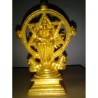 4 Inches Sudharshana Chakra Brass Idol
