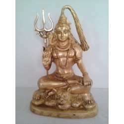 Lord Shiva 10 inches Brass Statue