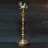 Kerala Brass deepa with beautiful hand crafted stand 