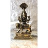 Maa Prathyangira 7 Inches Brass Statue