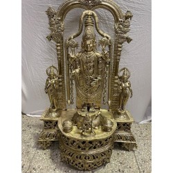 Magnificent Lord Venkateshwara Bronze Statue