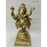 Natya Ganesha Bronze Statue