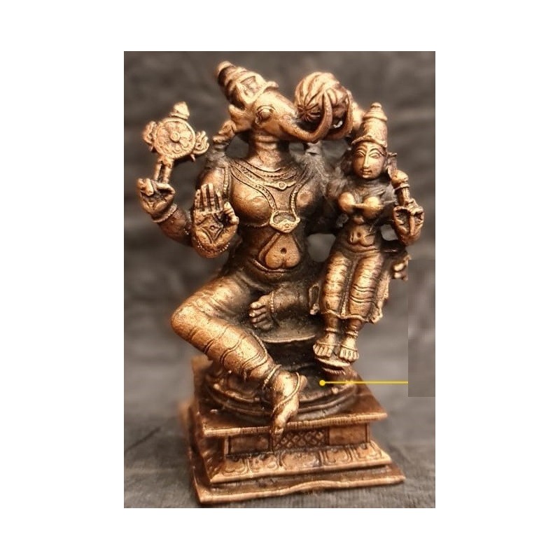 Bhu Varaha with Lakshmi Copper Statue