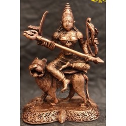 Sree Durga Copper Statue