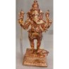 Ganesha Standing Copper Statue