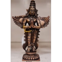 Garuda Standing Copper Statue