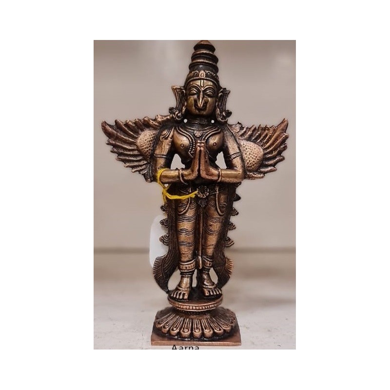 Garuda Standing Copper Statue