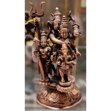 Kala Bhirava Copper Statue