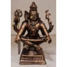 Lord Shiva Copper Statue
