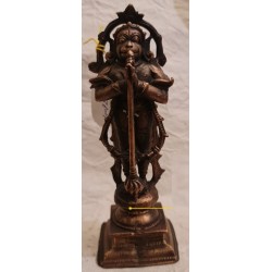 Standing Anjaneya Copper Statue