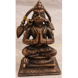 Vayu Putra Hanuman Copper Statue