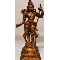 Sri Rama Standing Copper Statue