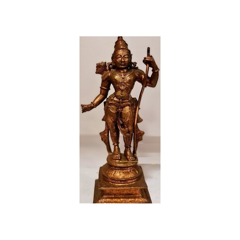 Sri Rama Standing Copper Statue