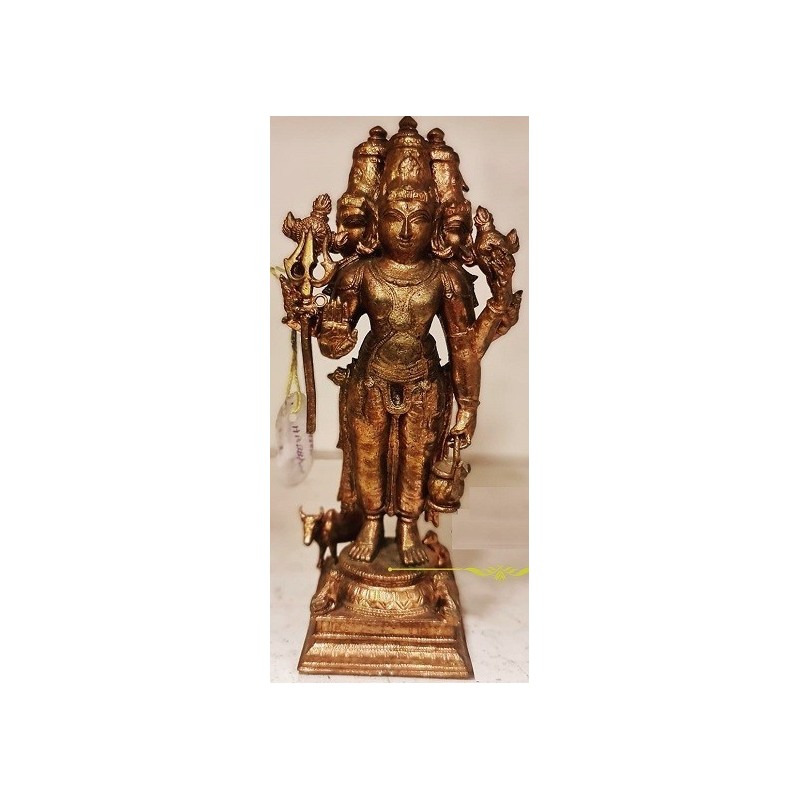 Dattatreya Copper Statue