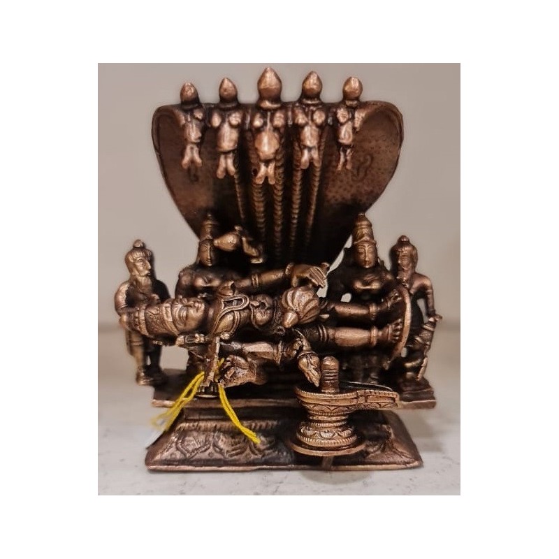 Anantha Padbhanabha swamy Copper Statue
