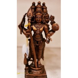 Sri Subramanya swamy Copper Statue