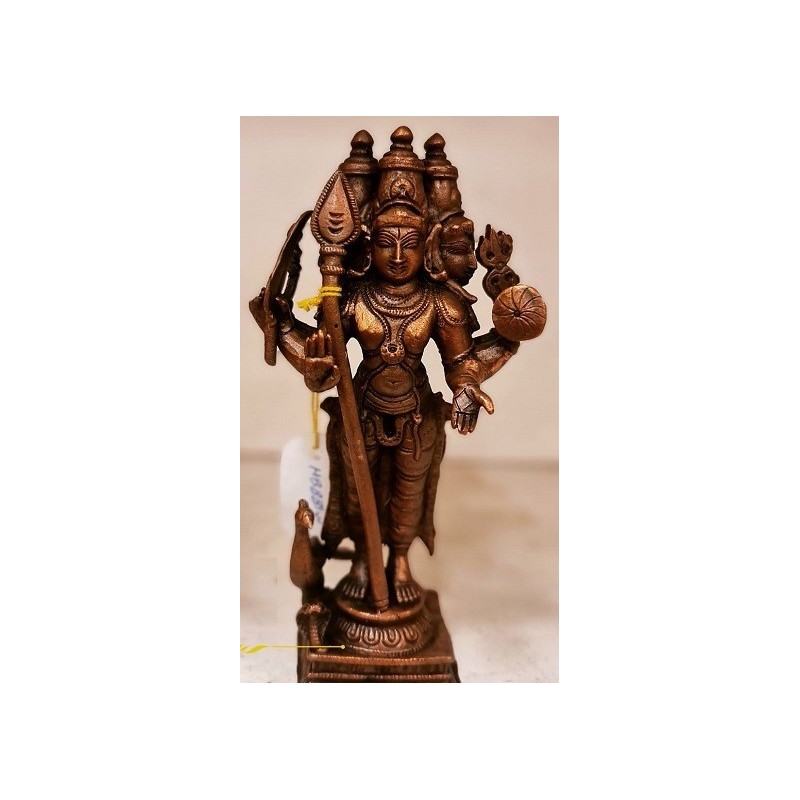 Sri Subramanya swamy Copper Statue