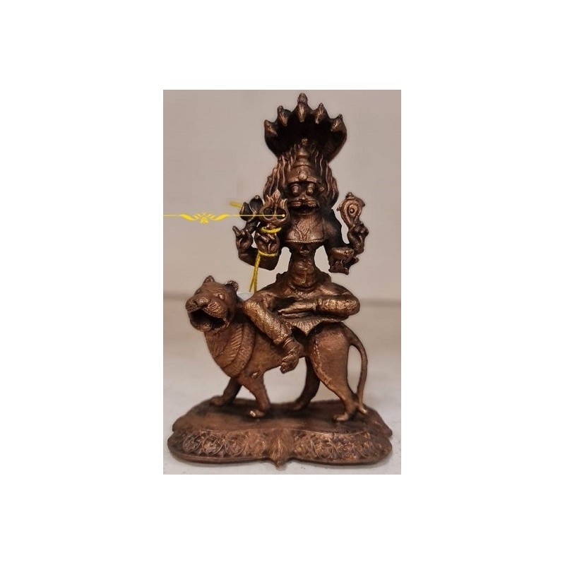 Matha Prathyangira Copper Statue