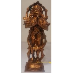 Anjani Suta Hanuman Copper Statue