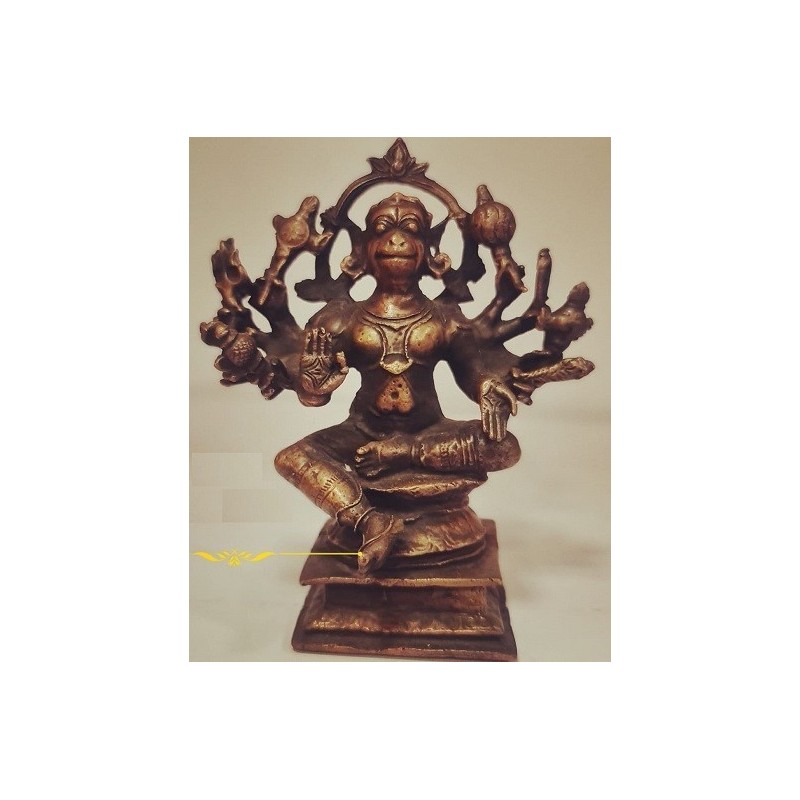 Pavana Suta Hanuman Copper Statue
