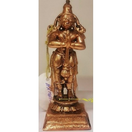 Rama Bhakta Anjaneya Copper Statue