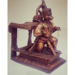 Veera Hanuman Copper Statue