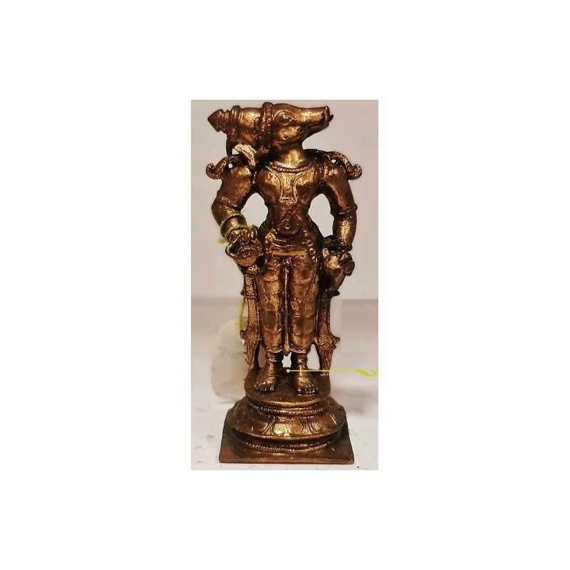 Varaha Standing Copper Statue