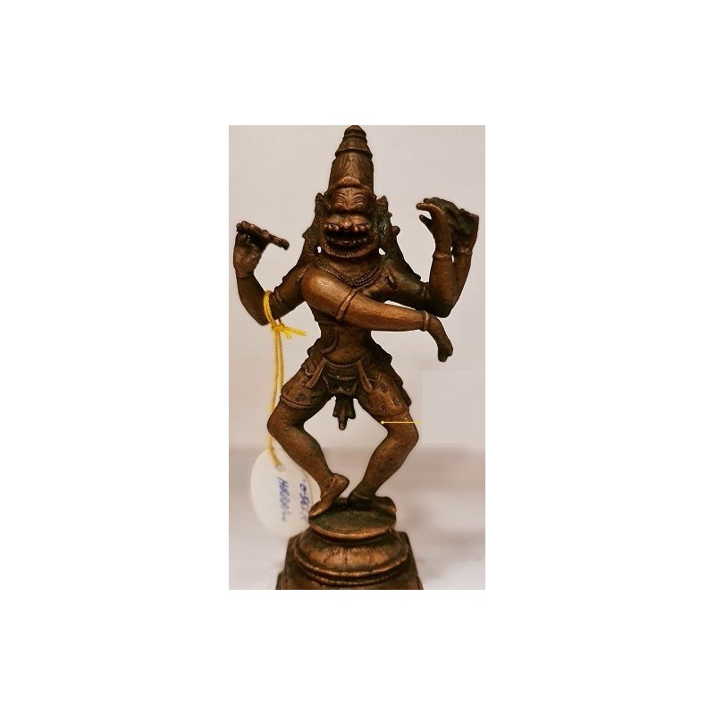 Natya Narasimha Copper Statue