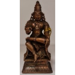 Lord Kubera Copper Statue