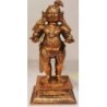 Krishna with Butter Copper Statue