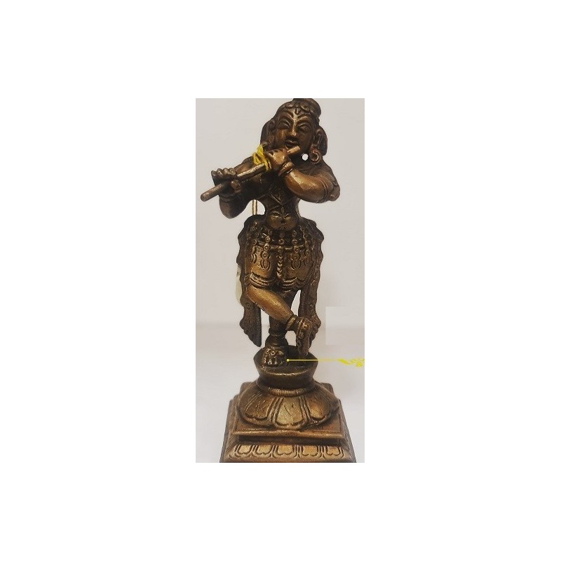 Murali Krishna Copper Statue