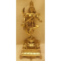 Bronze Statue of Natya Saraswati