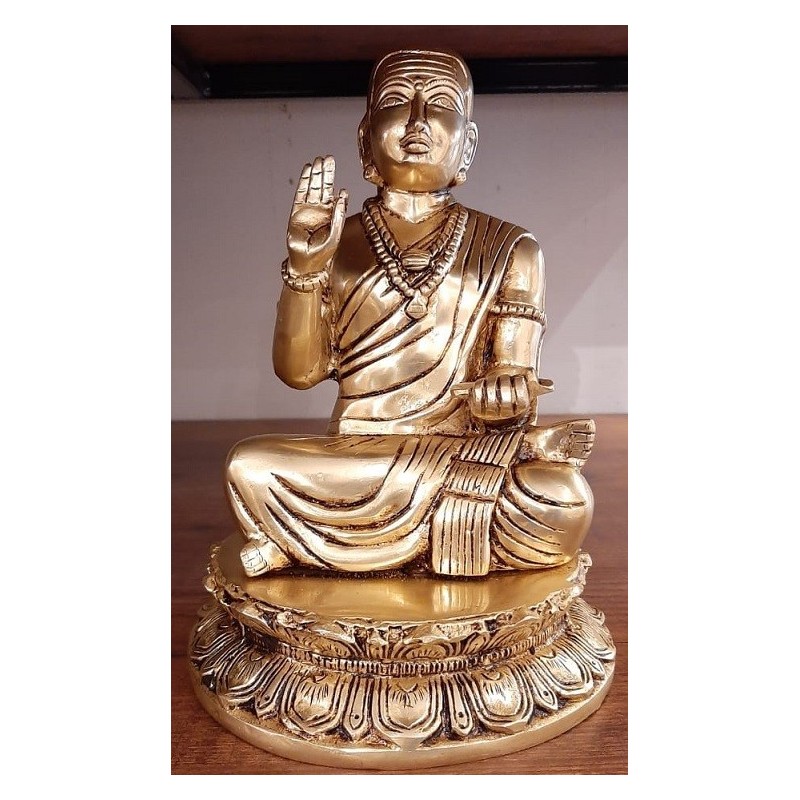 Sri Jaga Jyothi Basavanna Brass Statue-Front