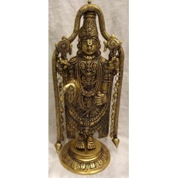 17 inches Lord Balaji Brass Statue