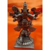 Sri Vishnu and Lakshmi on Garuda Copper Statue