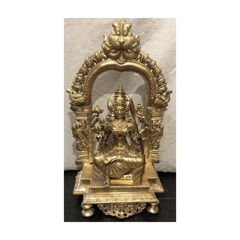 Sri Rajarajeshwari (Kamakshi) Statue in bronze