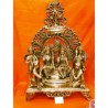 Sri Ram Darbar with Bharata, Shatrughna Brass Statue