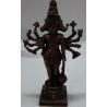 Standing Panchamukhi Anjaneya copper statue