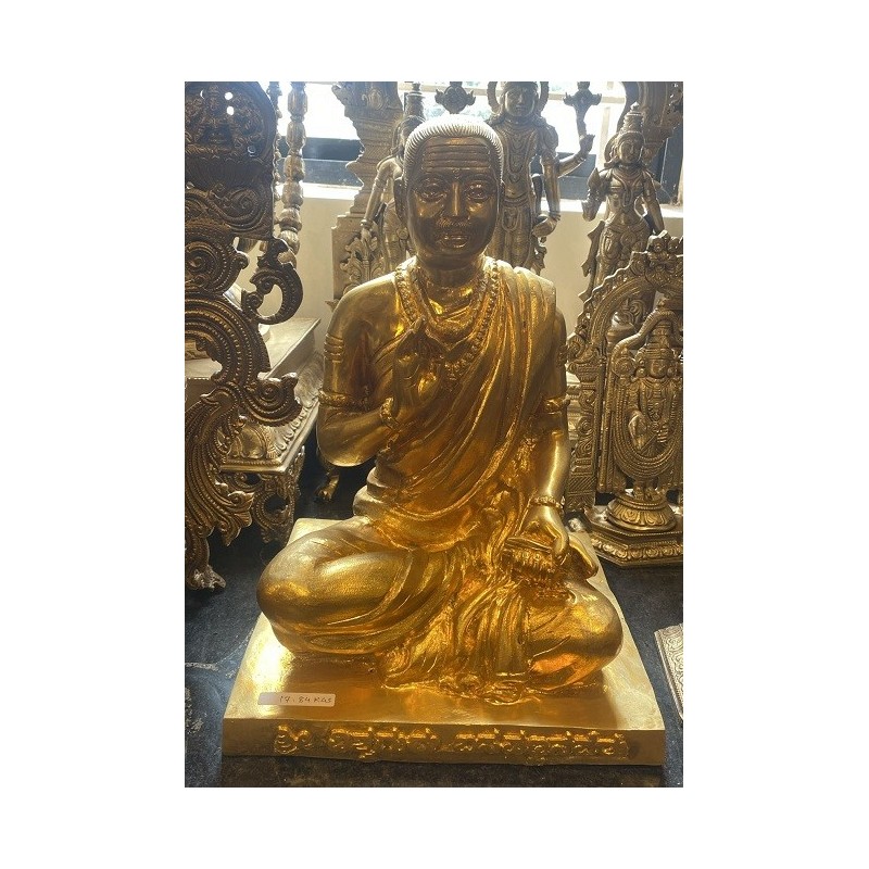 Sri Jaga Jyothi Basaveshwara Bronze  statue