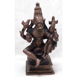 Sree Lakshmi Hayagriva Copper Statue