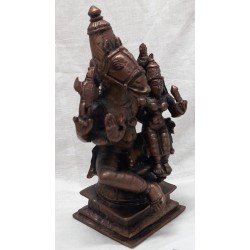 Sree Lakshmi Hayagriva Copper Statue