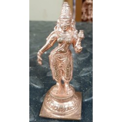 Sree Mata Radha copper statue