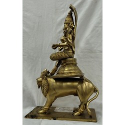 Kolhapur Mahalakshmi bronze statue