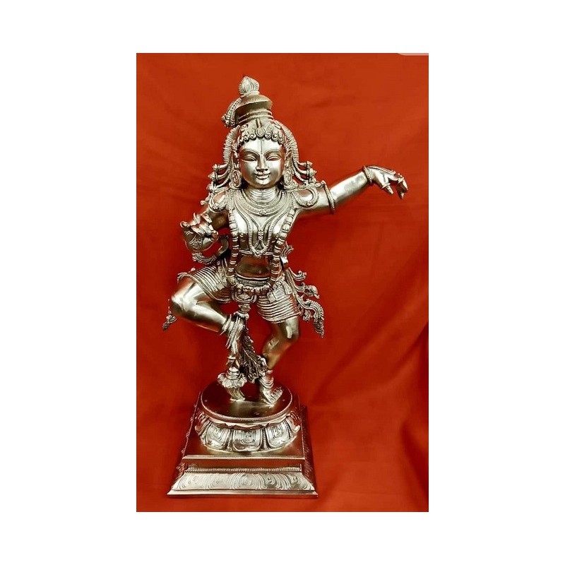 Fine finish Bronze statue of Natya Bala Krishna Fine finish Bronze statue of Natya Bala Krishna