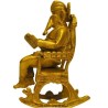 Reading Ganesha on Rocking Chair 