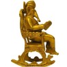Reading Ganesha on Rocking Chair 