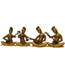 Musicians With Copper Finish 