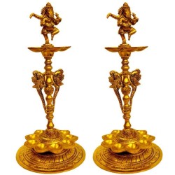 Ganesha Lamp - 2 Pieces