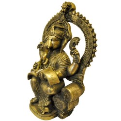 Vidya Ganapathi Brass Statue