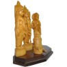 Rama Dharbar Wood Statue